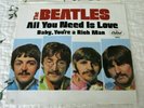 The Beatles-All You Need Is Love/Baby You're A Rich Man-Picture Sleeve Only
