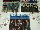 Three Beatles Picture Sleeves-Help ;Yesterday;& Paperback Writer;No Records