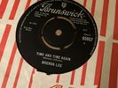 BRENDA LEE Time And Time Again BRUNSWICK 45, R&B, SOUL ORIG RARE VINYL
