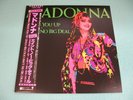 MADONNA LP Record Dress You Up Ain't No Big Deal 1984 OBI Japan P-5202