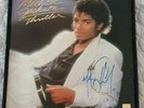 MICHAEL JACKSON THRILLER VINTAGE 1982 VINYL HAND SIGNED + COA AUTHENTIC