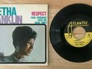 RARE FRENCH 45 EP ARETHA FRANKLIN RESPECT