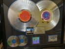 RIAA doppelt Platin Award  - Pink Floyd -  Delicate Sound of Thunder