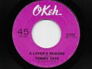 Tommy Tate - A Lover's Reward / Big Blue Diamonds (Soul, 45) 7253