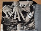 Bon Jovi 'Keep The Faith' First Issue 1992 Vinyl Record LP w Inner Sleeve Rock