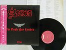 SAXON LIVE/THE EAGLE HAS LANDED CARRERE P-11227 Japan OBI VINYL LP