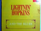 LIGHTNIN' HOPKINS LIGHTNIN' HOPKINS & BLUES MEGA-RARE ORIG'62 IMPERIAL STEREO LP