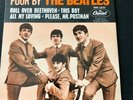 The Beatles FOUR BY THE BEATLES 1964 Capitol EP + RARE Picture Sleeve EAST COAST