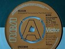 HARRY NILSSON UK RCA nm RARE one-sided MONO promo 7