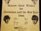 THE BEATLES -First Christmas Record- 1963 Fan Club Flexi disc /Newsletter / Rare