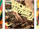 Back To The Future Part I II III [Electric Blue Splatter Vinyl] LP Record Album