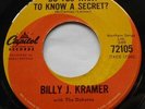 CANADA  NM- BILLY J KRAMER Do You Want To Know A Secret THE BEATLES 1963 45
