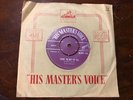 ELVIS PRESLEY 57 SILVER PRINT HMV 45 TRYIN TO GET TO YOU / LAWDY MISS CLAWDY EX+