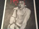 GERMS (MIA) Slash Magazine Original POSTER 23”x32” Rare Punk kbd black flag