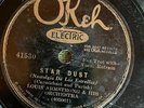 Okeh 41530 Louis Armstrong Orch STAR DUST take 1  Jazz 78 rpmV+ 1931 CLASSIC