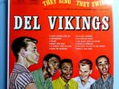 DEL VIKINGS THEY SING?THEY SWING ULTRA-RARE ORIG'57 MERCURY MONO LP BEAUTIFUL