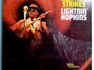 LIGHTNIN' HOPKINS STRIKES INSANELY RARE ORIG'65 FOLKWAYS MONO LP w/WITHDRAWN CVR