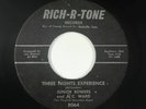C&W Bluegrass 45 - Junior Bowers & J.C. Ward - Three Nights - Rich-R-Tone - VG+
