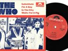 THE WHO - SUBSTITUTE / I'M A BOY - RARE E.P 7