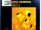STAN GETZ w/JOAO GILBERTO GETZ/GILBERTO RARE ORIG '62 VERVE STEREO LP w/STICKER