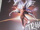 Signed Trippie Redd Pegasus Red Marble Splatter Vinyl