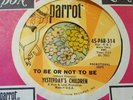 Garage Psych Destroyer 45 Yesterday's Children To Be or Not to Be HEAR