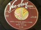 Blues Rocker 45 Eddie Taylor You'll Always Have a Home / Knock VEE JAY HEAR