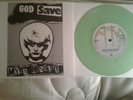 SEX PISTOLS GOD SAVE THE QUEEN GREEN VINYL MYRA SLEEVE AMS 7284 EX++ CONDITION
