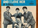 Rare Original USA 1964 And I Love Her Picture Sleeve EXCELLENT East Coast