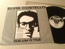 ELVIS COSTELLO  -  OUR AIM IS TRUE  -  FRENCH LP FROM 1977 ON STIFF LABEL