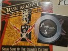 Rise Against Siren Song Counter Culture Vinyl Lp Record + 2007 Antiflag Clear