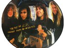 METALLICA 12” PIC DISC 1st Press Original The $5.98 GARAGE DAYS EX/EX + BADGE