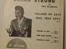 Fortune Records Nolan Strong Diablos Village of Love / Real True Love 45 w/ ps