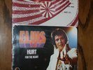 ELVIS PRESLEY VINYL 45 HURT B/W FOR THE HEART P/S NEW SEALED ON CARDBOARD