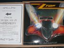 LP ZZ TOP Eliminator autographed by the band with certificate, rare collectors