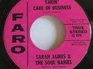Sarah James & The Soul Babies Takin' Care Of Business 45 Northern Soul-Faro