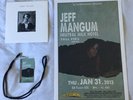 Rare Jeff Mangum Gig Poster w/ VIP Pass & Neutral Milk Hotel 7” Misprint Record
