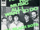 THE BEACH BOYS   I Can Hear Music   Original 1969 German 7