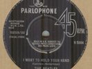 THE BEATLES*I WANT TO HOLD YOUR HAND*+ SOLD IN THE UK TEXT RARE 1964 PRESS*HEAR