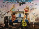 STEEL PANTHER - HEAVY METAL RULES    SIGNED..Blue Marble VINYL