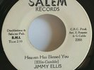 Jimmy Ellis Heaven Has Blessed You 45 Northern Soul-Salem