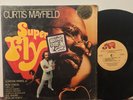 Curtis Mayfield Superfly EX in SHRINK with SUPER RARE HYPE STICKER  classic funk