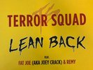 Terror Squad Feat Fat Joe “Lean Back” 12inch Vinyl Hip Hop Record
