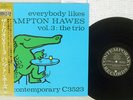 HAMPTON HAWES EVERYBODY LIKES CONTEMPORARY VIJJ-30024 Japan OBI MONO LP