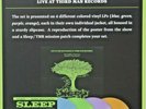 SLEEP Live At Third Man Records 4 LP Box Vault 39 Dopesmoker Coloured Vinyl OVP