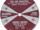 Rare 1958 JOHNNY MATHIS Pop Vocal 78 RPM Record. You Are Beautiful