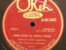 FIDDLIN' JOHN CARSON Run Along Home, Sandy 78 on OKeh 45214 pre war country