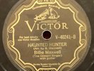 BILLIE MAXWELL Haunted Hunter 78 on Victor 40241 prewar cowgirl country ghosts