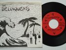 Punk Texas THE DELINQUENTS Alien Beach Party NM LIVE WIRE PS 7