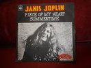 Janis Joplin - Piece Of My Heart/Summertime 45 1° stampa italiana 1968 Promo NM